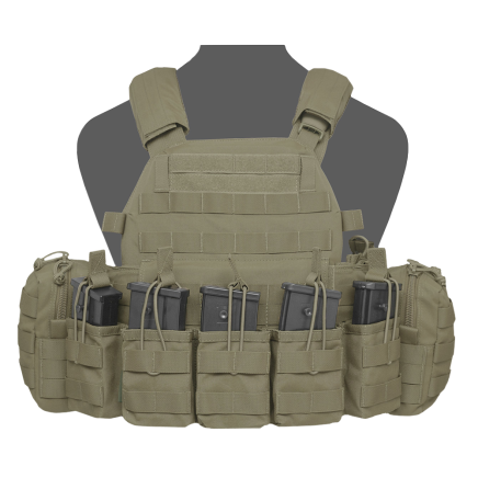 Warrior DCS G36 Plate Carrier Combo with 5x 5.56 G36 Open Mag Pouches, 2x Utility Pouches