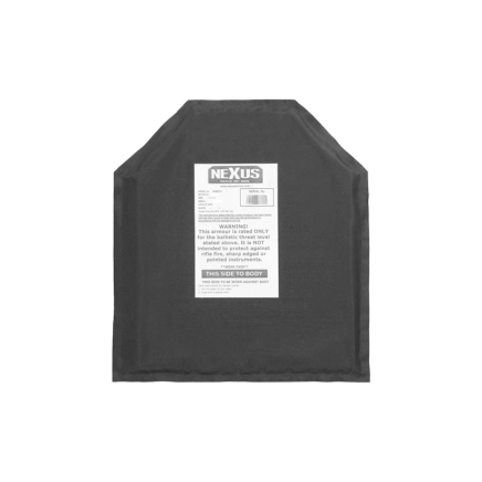 Nexus NIJ IIIa 10" x 12" Single Soft Armour Insert Plate Backer
