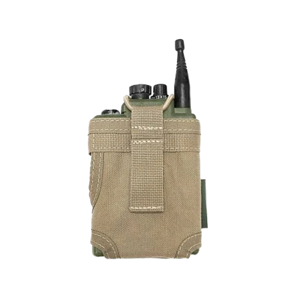 Warrior Personal Radio Pouch Coyote Tan
