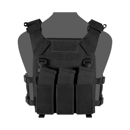 Warrior RPC DFP TEMP Recon Plate Carrier Combo with Detachable Triple 5.56 Elastic Open Mag Panel