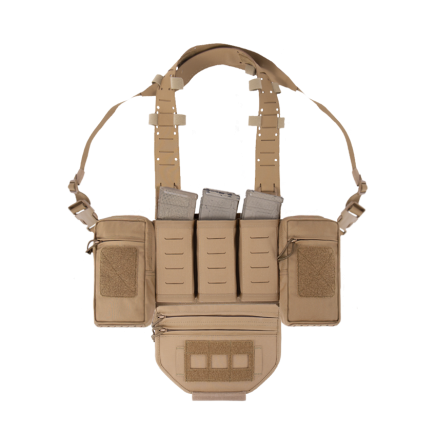 MCR Hawk Chest Rig in Coyote Tan