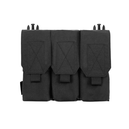 Warrior Removable Triple Covered M4 Pouch for RPC Black