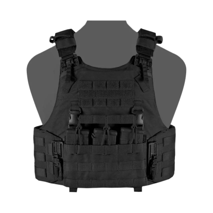 Warrior QRC DFP TMOP Quad Release Plate Carrier Combo with Detachable Triple 5.56 Molle Open Mag Panel