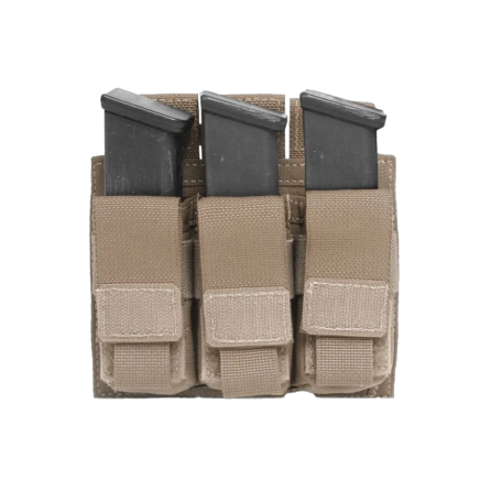 Warrior Triple DA 9mm Pistol Coyote Tan