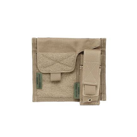 Warrior Large Admin Panel with Pouch Coyote Tan