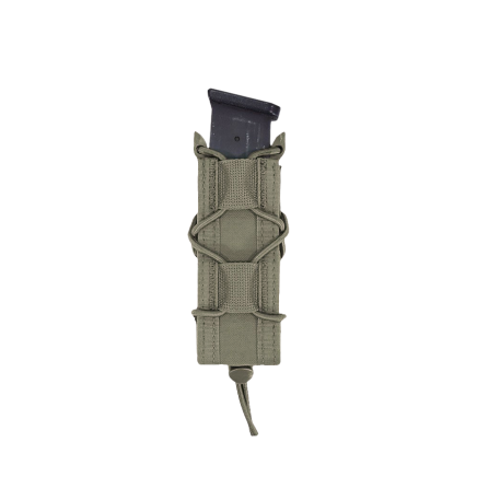 Warrior Single Quick Mag for 9mm Pistol Ranger Green
