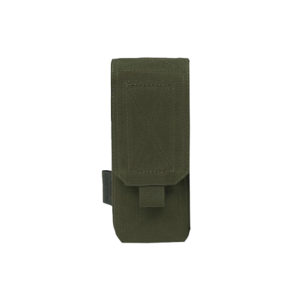Warrior Single G36 Covered Mag Pouch OD Green
