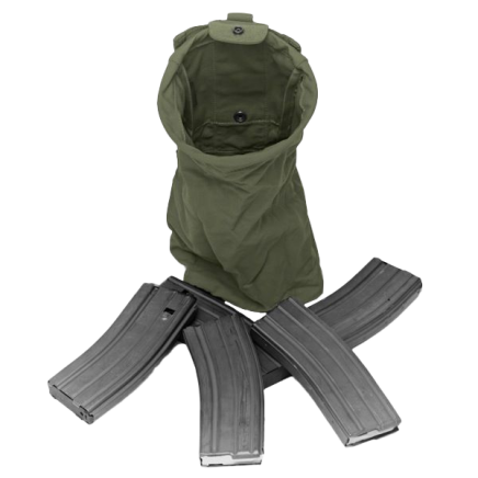 Warrior Slimline Foldable Dump Pouch Olive Drab