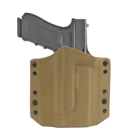ARES Kydex Holster Glock-17/19 TLR-1/TLR-2 Weapon Lights - Coyote Tan