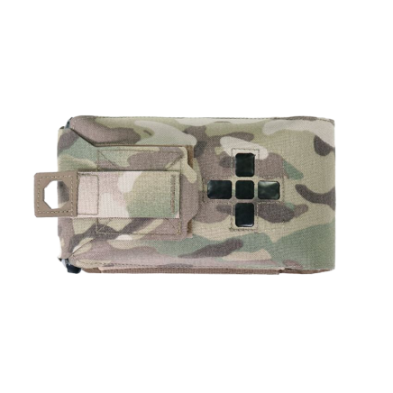 Warrior Laser Cut Small Horizontal Individual First Aid Kit Pouch MultiCam