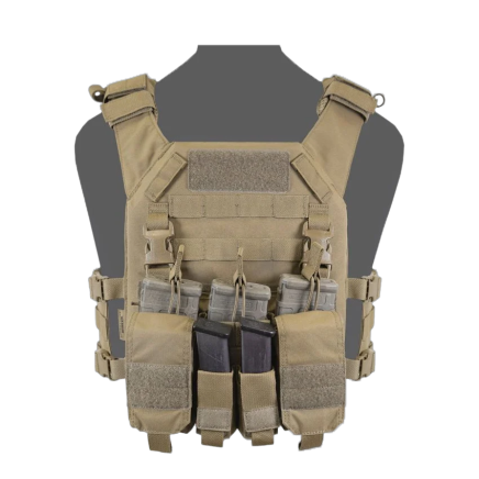 Warrior RPC DFP MK1 Recon Plate Carrier Combo with 3x Universal Open Mag Pouches, 2x 9mm Mag Pouches, 2x Utility Pouches