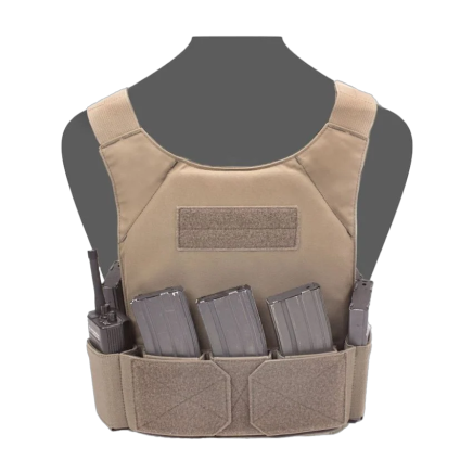 Warrior CPC TVMP Covert Plate Carrier Combo with Triple Velcro 5.56 Open Mag Pouch