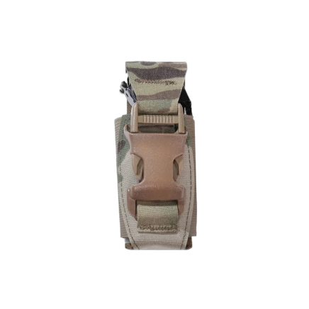 Warrior Laser Cut Single 40mm Flash Bang Pouch MultiCam