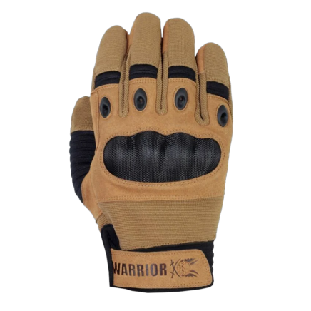 Warrior Omega Hard Knuckle Glove Coyote Tan