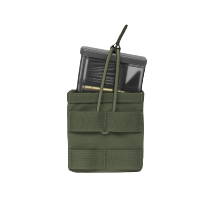 Warrior Single MOLLE Open Pouch HK417 Olive Drab