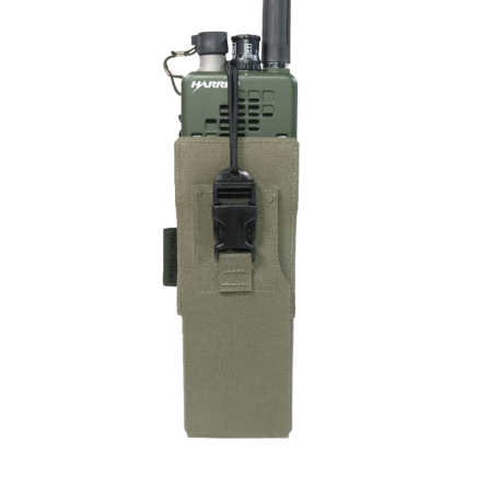 Warrior Laser Cut MBITR / Harris Radio Pouch Ranger Green