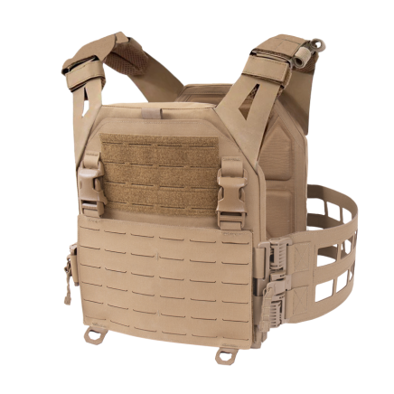Warrior Laser Cut LPC V2 Low Profile Plate Carrier Base With Ladder Sides
