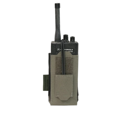 Warrior Laser Cut Adjustable Radio Pouch Ranger Green