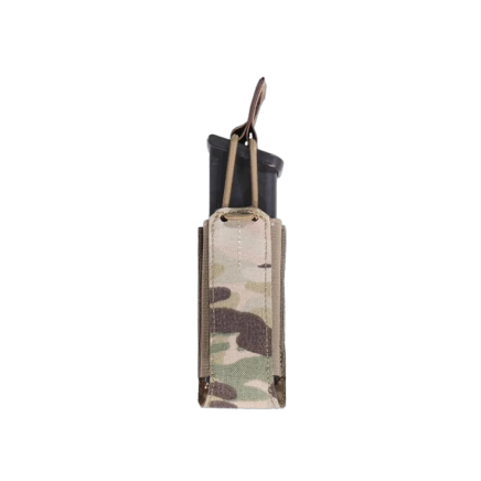 Warrior Laser Cut Single Bungee Pistol Pouch MultiCam