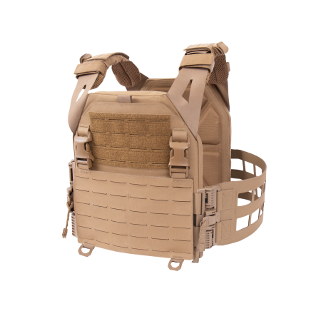 Warrior Laser Cut LPC V2 Low Profile Plate Carrier Base With Ladder Sides