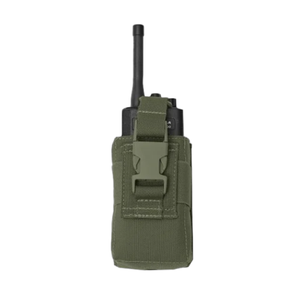 Warrior Adjustable Radio Pouch Olive Drab