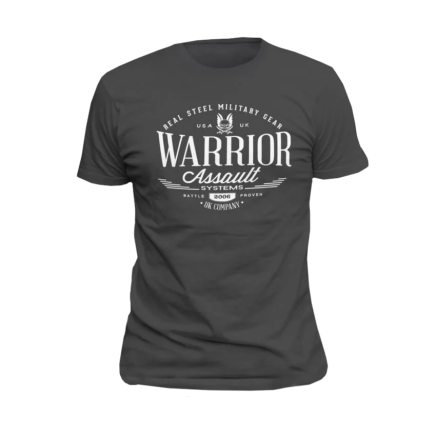 Warrior Vintage T-Shirt Charcoal