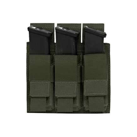 Warrior Triple DA 9mm Pistol Olive Drab