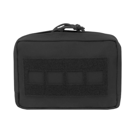 Warrior Laser Cut Medium Horizontal Utility Pouch Black