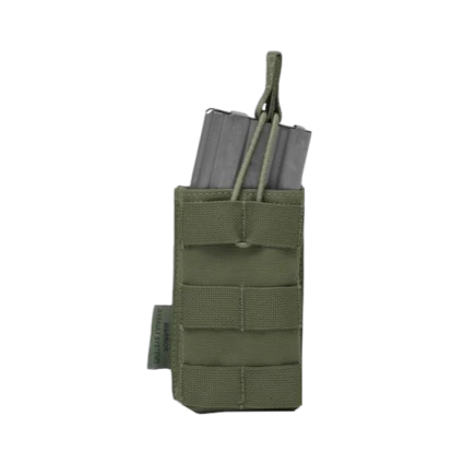 Warrior Single 5.56 Open Mag Pouch Olive Drab