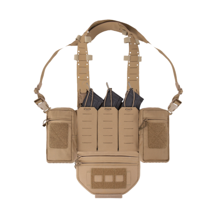 MCR Banshee Chest Rig in Coyote Tan