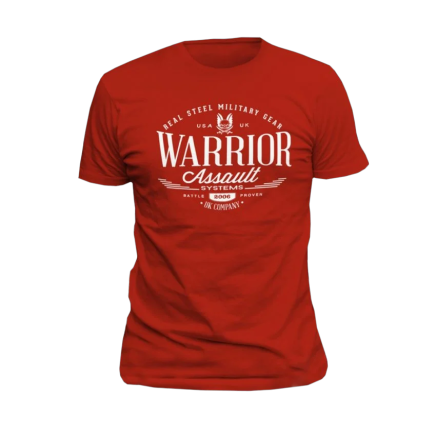 Warrior Vintage T-Shirt Red