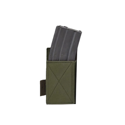 Warrior Single Elastic Mag Pouch Olive Drab