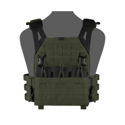 Warrior LPC V2 DFP TMOP Low Profile Plate Carrier Combo with Detachable Triple 5.56 Molle Open Mag Panel