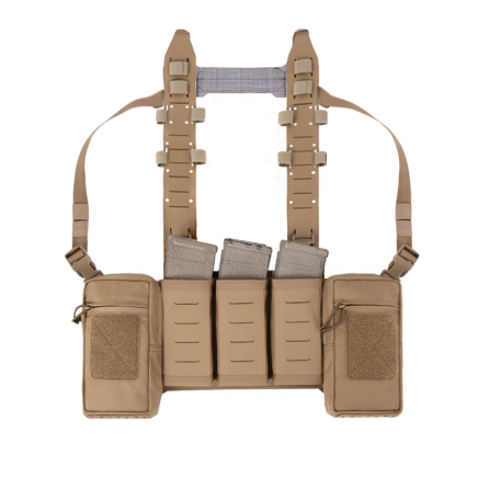 MCR Hawk Chest Rig in Coyote Tan