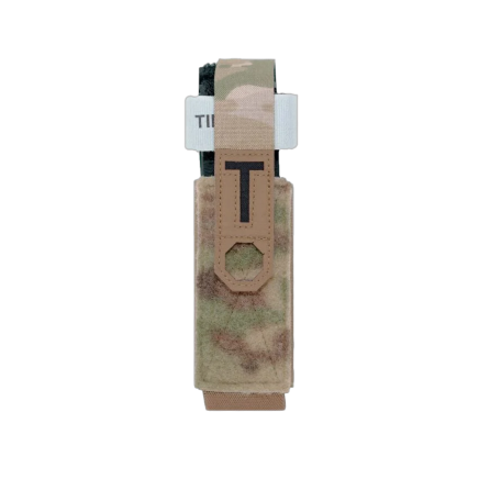 Warrior Laser Cut Universal Tourniquet Holder MultiCam
