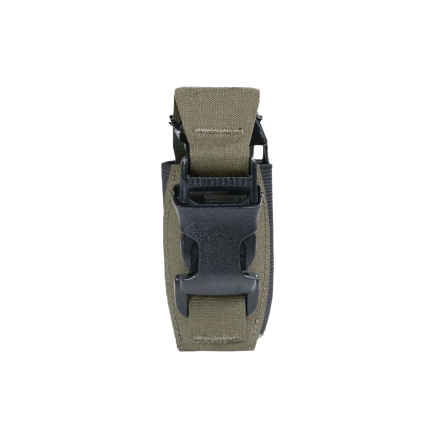 Warrior Laser Cut Single 40mm Flash Bang Pouch Ranger Green