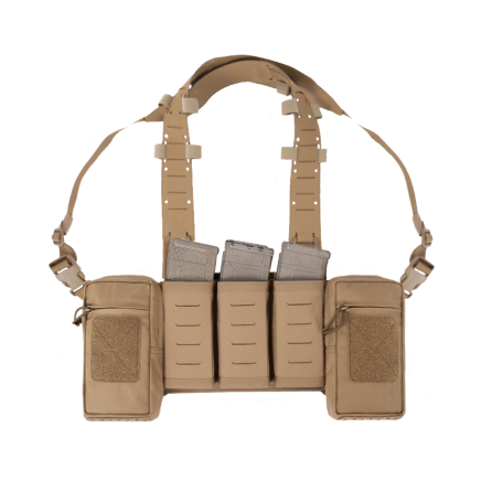 MCR Hawk Chest Rig in Coyote Tan