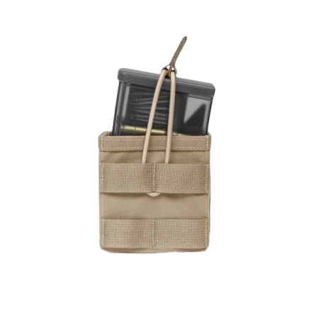 Warrior Single MOLLE Open Pouch HK417 Coyote Tan