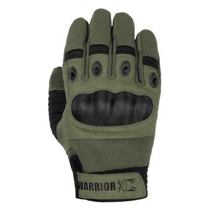 Warrior Omega Hard Knuckle Glove Olive