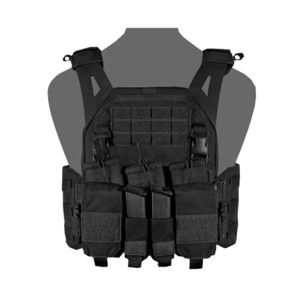 Warrior LPC V1 DFP MK1 Low Profile Plate Carrier Combo with 3x Universal Open Mag Pouches, 2x Utility Pouches, 2x 9mm Pistol Mag Pouches