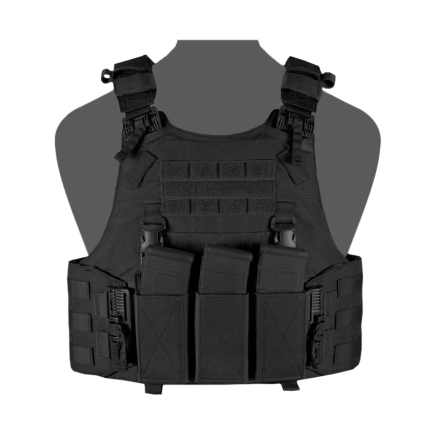 Warrior QRC DFP TEMP Quad Release Plate Carrier Combo with Detachable Triple 5.56 Elastic Open Mag Panel