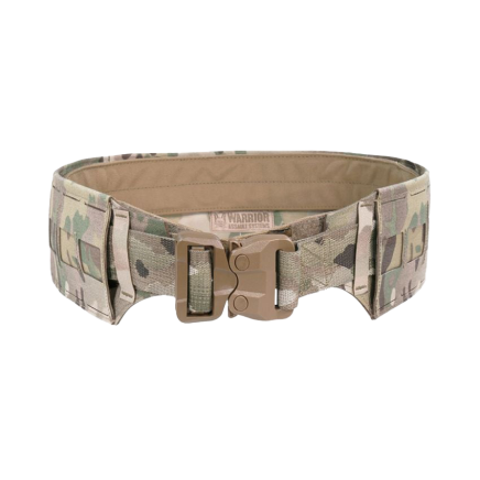 Warrior Laser Cut Low Profile Belt with Polymer Cobra Belt