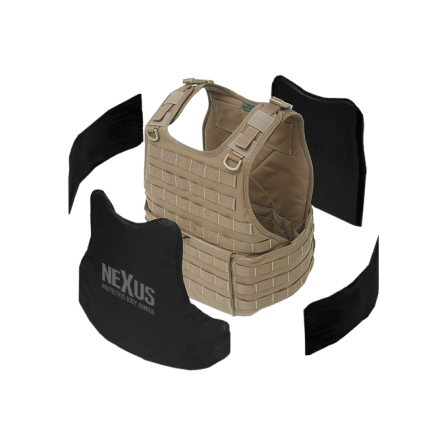 Nexus QRC/RICAS Compact Level IIIa Soft Armour Front, Back & Sides