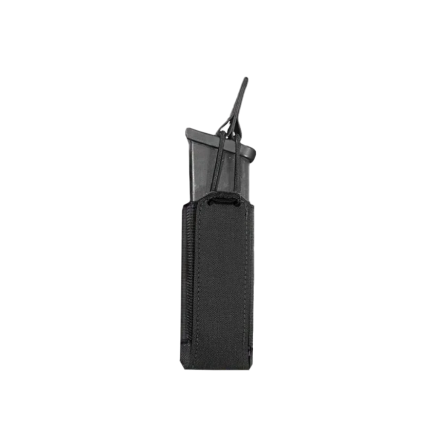 Warrior Laser Cut Single Bungee Pistol Pouch Black